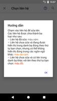 Sửa tên danh bạ ảnh chụp màn hình 2