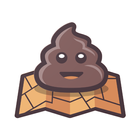 Poop Map أيقونة