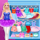 Ballerina Magazine Dress Up biểu tượng