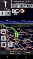 GPS navigateur GeoNET capture d'écran 2
