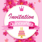 Quinceañera invitations maker icon