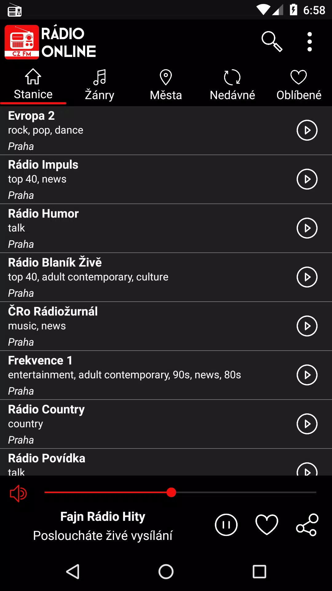 Rádio Online Česká for Android - APK Download