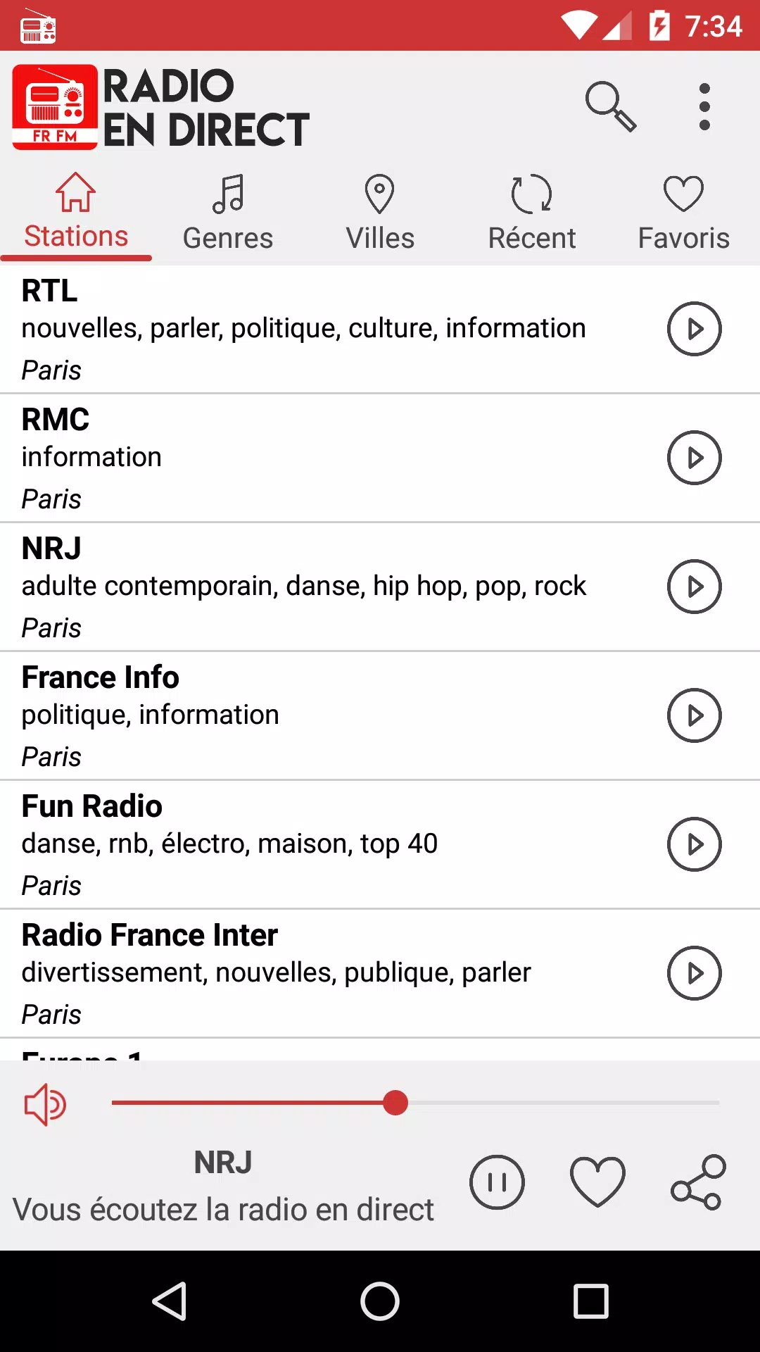 Radio en ligne France: Live FM APK for Android Download