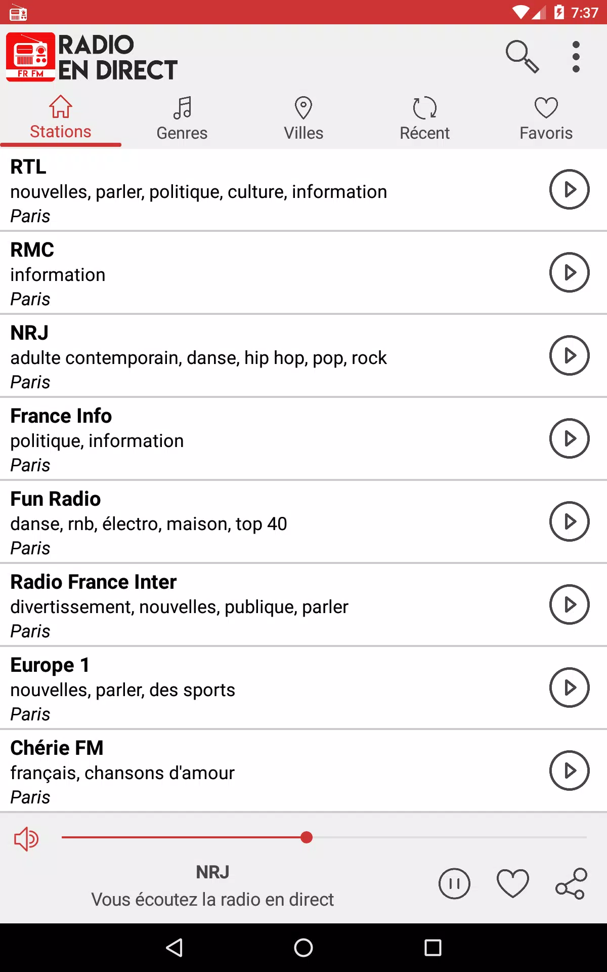 Radio en ligne France: Live FM APK for Android Download
