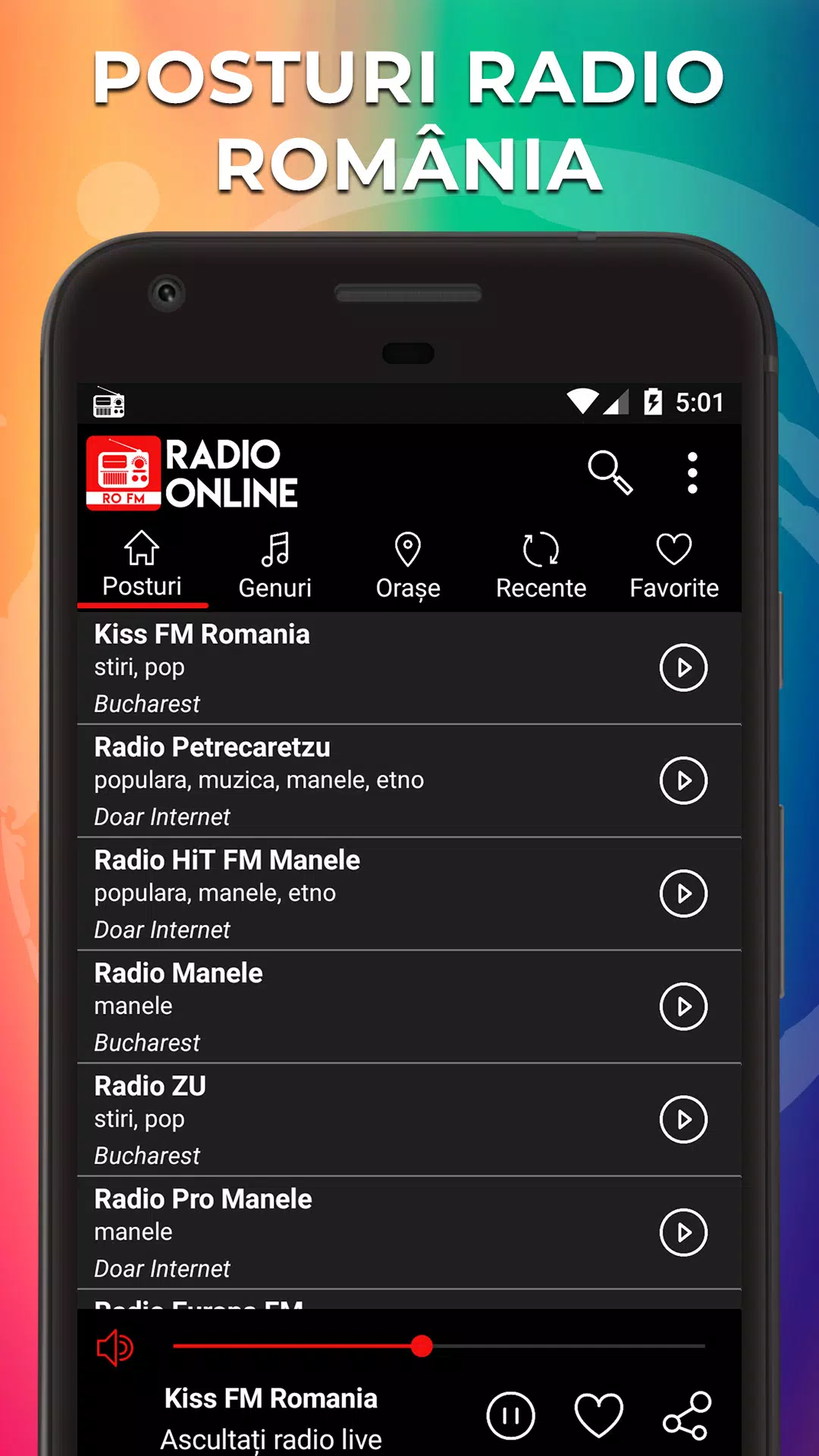 Contradicción empleo Cintura Descarga de APK de Radio Online România para Android