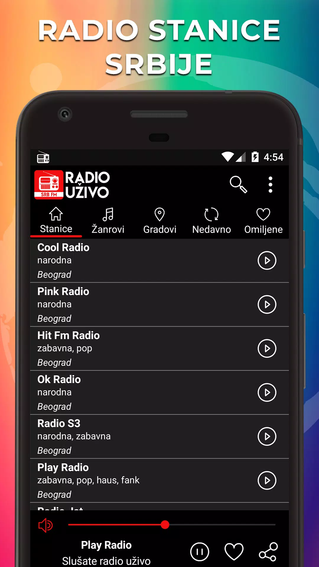 Radio Uživo - Radio Stanice FM APK for Android Download