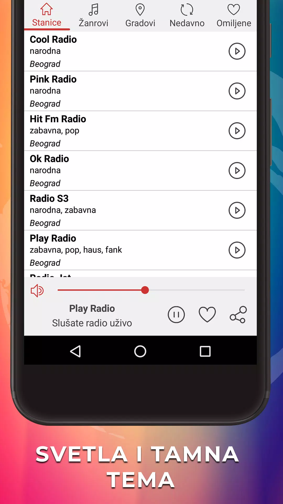 Descarga de APK de Radio Uživo - Radio Stanice FM para Android