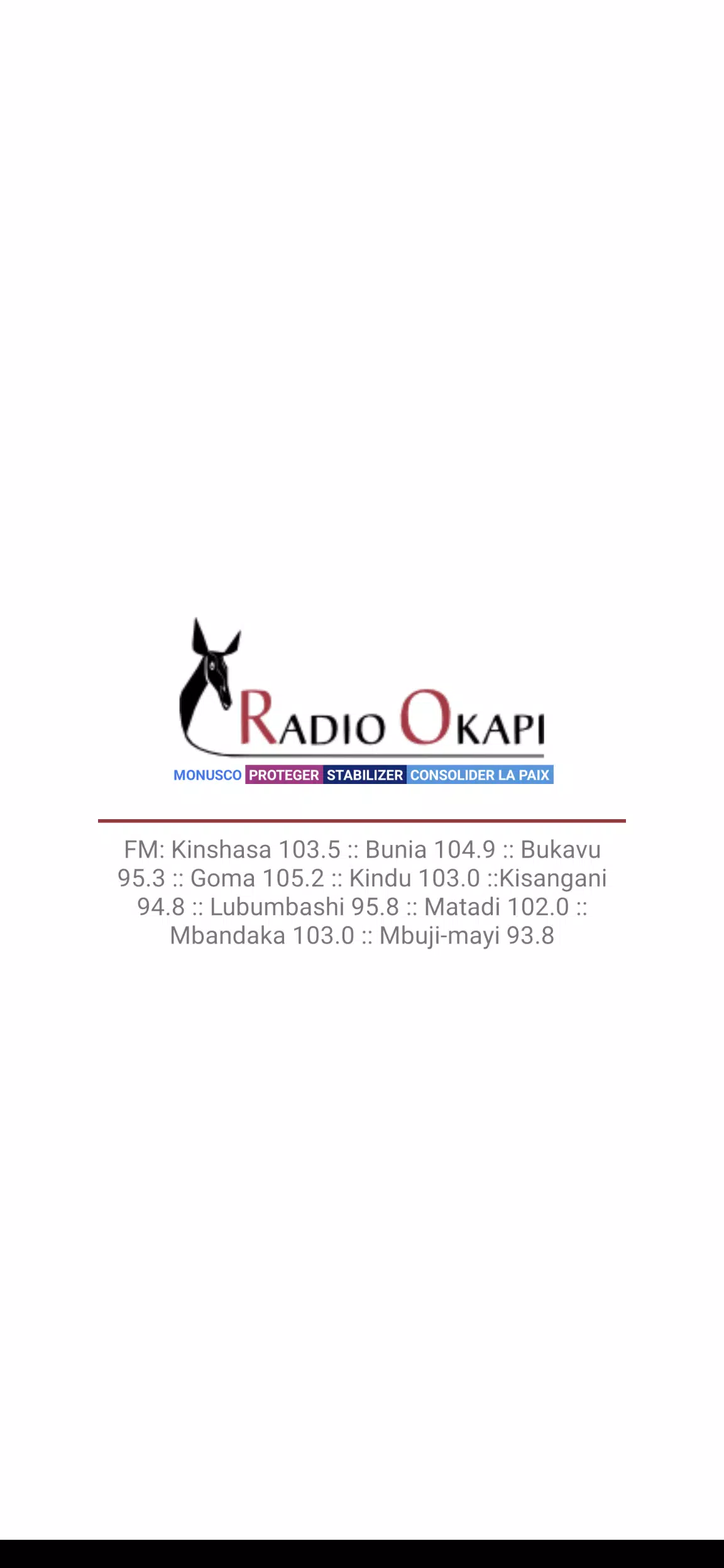 Radio Okapi APK pour Android Télécharger