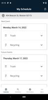 Boston Trash Schedule & Alerts capture d'écran 2