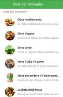 Diete Per Dimagrire screenshot 1