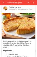 French Recipes capture d'écran 3