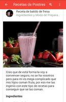 Recetas De Postres screenshot 2