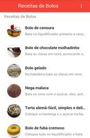 Receitas De Bolos captura de pantalla 1