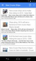 Cruise Ship News capture d'écran 2