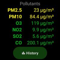 Air Quality - WearOS imagem de tela 1