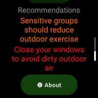 Air Quality - WearOS imagem de tela 2
