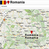 Romania map 图标