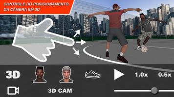 Dribles de Futebol em 3D PRO imagem de tela 2