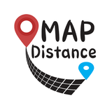 Measure Distance on the Map icône