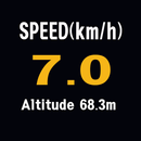 APK Simple Speed / Clock / Altitude -> Resizeable