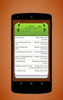 World Holidays List screenshot 3