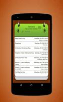 World Holidays List screenshot 2