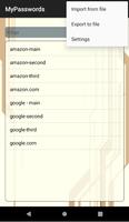 My Passwords imagem de tela 1