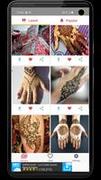 Mehndi Designs الملصق