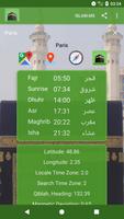 أوقات الصلاة  أذان اتجاه القبلة لمدن العالم  بوصلة 포스터