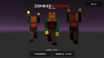 Zombie Strike Online : 3D,FPS,PVP โปสเตอร์