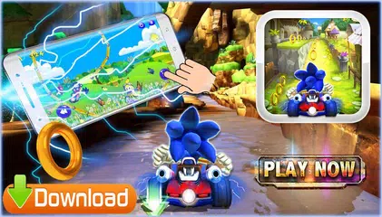 Huggy racing kart dash APK download
