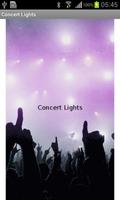 Concert Lights Affiche