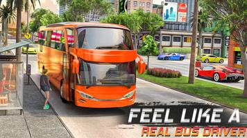 Bus Game Driving Game 3D Games Affiche
