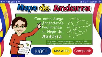 Juego del Mapa de Andorra poster