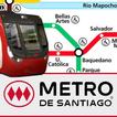 Metro de Santiago de Chile Map