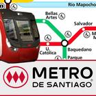 Metro de Santiago de Chile Map icône