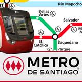 Metro de Santiago de Chile Map