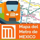 Metro de Mexico Mapa LITE أيقونة