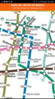 Metro de Mexico Mapa LITE capture d'écran 2