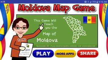 Moldova  Map Puzzle Game poster