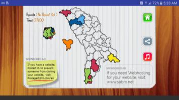 Moldova  Map Puzzle Game screenshot 1