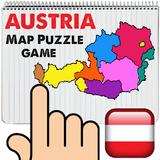 Austria Map Puzzle Game Free icon