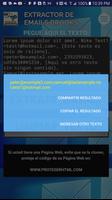 Extractor de Emails captura de pantalla 2