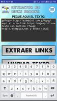 Extractor de Links captura de pantalla 1