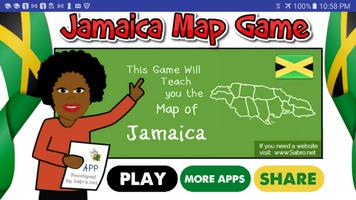 Jamaica Map Puzzle Game poster