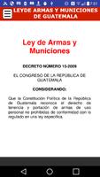 Ley de Armas y Municiones تصوير الشاشة 1