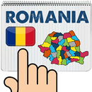 Romania Map Puzzle Game-APK