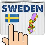 Sweden Map Puzzle Game icon