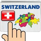 Switzerland Map Puzzle Game icono