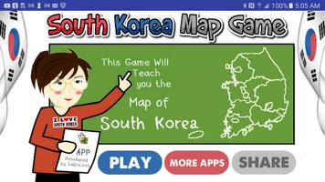 South Korea Map Puzzle Game screenshot 3